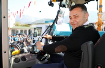 Alanya Belediyesi araç filosunu genişletmeye devam ediyor