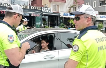 Alanya’da bayram öncesi trafik denetimi