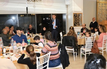 Ürkmezer, orucunu şehit yakınları ve gazilerle açtı
