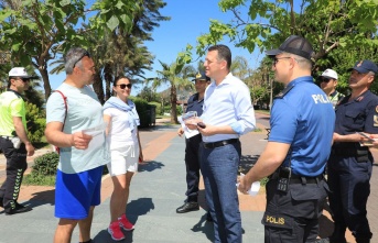 Alanya'da 5 adımda güvenli trafik uygulaması gerçekleştirildi