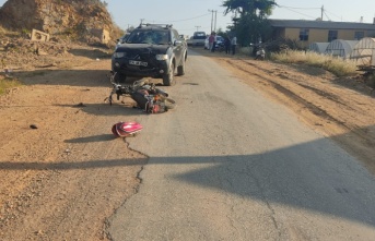 Alanya’da motosiklet ile kamyonet çarpıştı: 1 yaralı