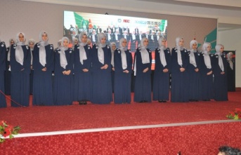 Alanya’da hafız olmaya hak kazanan öğrenciler için icazet programı düzenlendi