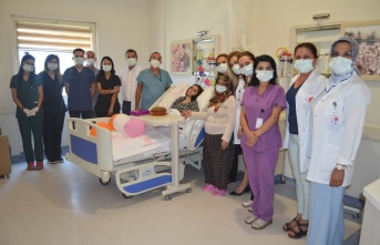 Alanya'da 17 yaşındaki İlknur yaşam mücadelesini kazandı