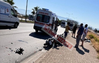 Alanya’da feci kaza: 1 yaralı