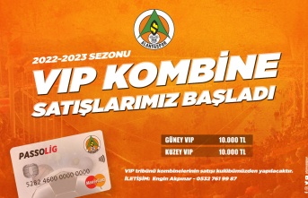 Alanyaspor'da VİP tribün kombineleri satışa çıktı