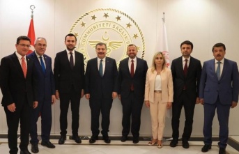 Toklu’nun Ankara mesaisindeki son durak Bakan Koca oldu