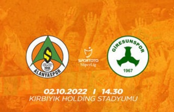 Alanyaspor - Giresunspor maçının biletleri satışa çıktı