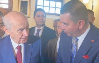 Görevden ayrılan Türkdoğan, Devlet Bahçeli ile Sivas’ta buluştu