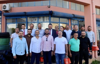 ALTSO Başkan Adayı Bilal Gömeç Demirtaş esnafını ziyaret etti