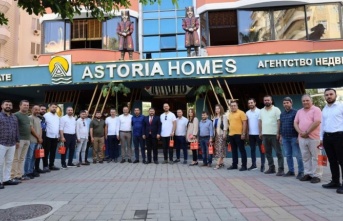 ALTSO Başkan Adayı Bilal Gömeç Mahmutlar esnafını dinledi