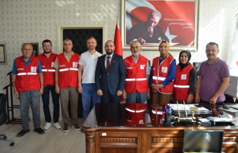 Kızılay Alanya Şubesi'nden Başhekim Karahan'a ziyaret