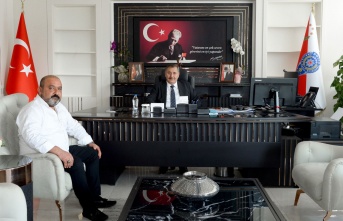Alanyalı iş insanı Akbaş'tan İl Emniyet Müdürü’ne ziyaret
