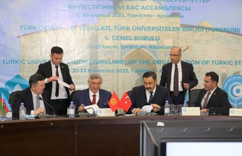 ALKÜ Kırgızistan- Türkiye Manas Üniversitesi arasında Memorandum of Understanding anlaşması