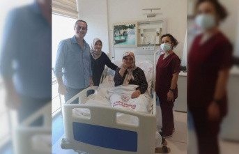 Zonguldak'tan gelen hasta şifayı Alanya'da buldu