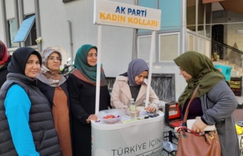 AK Parti Kadın Kolları üyelik çalışmalarını sürdürüyor