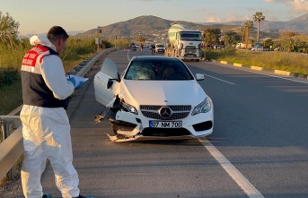 Alanya’da karı-koca kazada can verdi