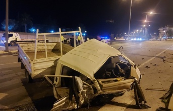 Alanya’da trafik kazasında 1 kişi öldü 1 kişi yaralandı