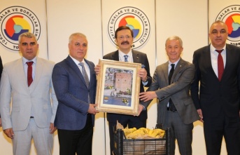 ALTSO Heyeti Bakan Muş ve Başkan Hisarcıklıoğlu ile görüştü