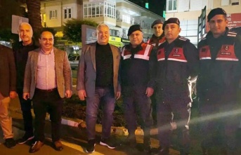 Mehmet Şahin’den polis ve jandarmaya yılbaşı ziyareti