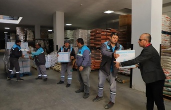Alanya Belediyesi Ramazan bereket paketlerinin dağıtımına başladı