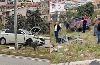 Alanya'da feci kaza: 1 ölü