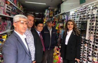 Alanya İyi Parti’den esnaf ziyareti