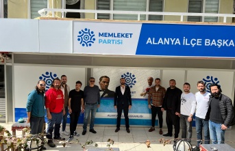 Memleket Partisi yarın Alanya’da açılıyor