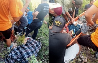 Alanya'da yamaç  paraşütü düştü: 1 turist öldü, 1 kişi yaralandı