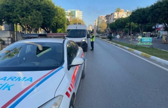 Alanya’da 16 araç trafikten men edildi