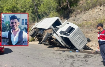 Alanya’da devrilen çöp kamyonunda 1 kişi öldü, 2 kişi yaralandı