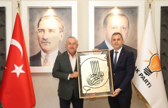 Çavuşoğlu'ndan Tavlı'ya hayırlı olsun ziyareti