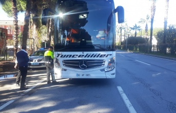 Alanya’da jandarma 9 aracı trafikten men etti