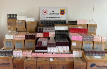 Alanya’da 4 milyon TL değerinde kaçak parfüm ele geçirildi
