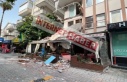 Alanya’da bir binanın balkonu çöktü