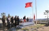 Kaymakam Ürkmezer'den şehit Aras'ın baba ocağına ziyaret