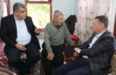 Kaymakam Ürkmezer ev ziyaretlerine devam ediyor