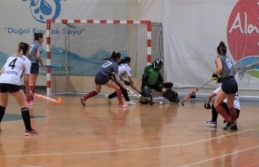 Alanya'da Kadınlar Salon Hokeyi Süper Ligi 2. etap maçları başladı
