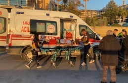 Alanya’da yola savrulan motosiklette 1 kişi yaralandı