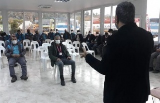 Alanya Belediyesi personeline iş güvenliği semineri