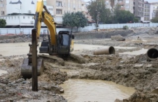 Alanya'da mega proje hız kesmeden devam ediyor