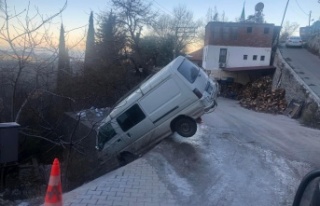 Alanya’da buzlanma kazaya neden oldu!