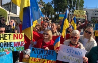 Alanya'da yaşayan Ukraynalılar, Putin'i...
