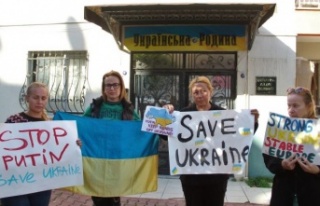 Alanya’da yaşayan Ukraynalılar sokağa iniyor