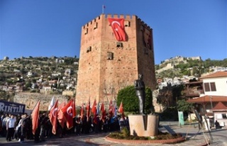 Atatürk’ün Alanya’ya gelişinin 87’nci yıl...