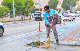 Alanya Belediyesi Temizlik İşleri 7/24 görevde