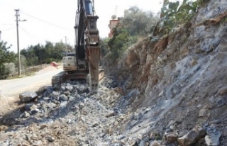 Alanya Belediyesi’nden imar yolu atağı