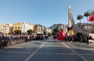 Alanya'da Çanakkale Zaferi’nin 107’nci yıl...