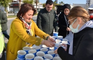 Büyükşehir’den Berat Kandili’nde lokma ve helva...