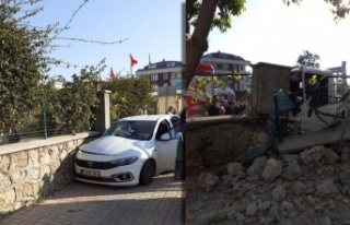 Alanya'da o mahallenin sakinleri kazalara çözüm...