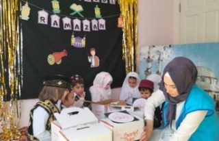Alanya’da minik öğrencilerden ‘Ramazan’ duyarlılığı